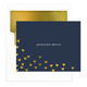 Floating Gold Foil Hearts Folded Note Cards with Lined Envelopes Image 4 of 8